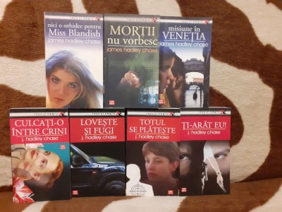 TOTUL SE PLATESTE/LOVESTE SI FUGI/CULCATI-O INTRE CRINI-JAMES HADLEY CHASE foto