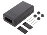 Carcasă Universală ABS Neagră 66x124x41mm