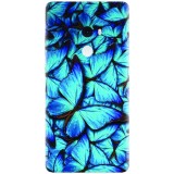 Husa silicon pentru Xiaomi Mi Mix 2, Blue Butterfly 101