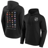 NHL produse hanorac de bărbați cu glugă NHL All Team Graphic Hoodie Black - XL