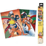 Cumpara ieftin Set 2 Postere - Naruto - Team 7, 52x38 cm | ABYStyle
