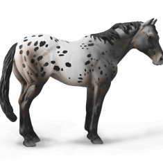 Figurina pictata manual cal Appaloosa Blue Roan