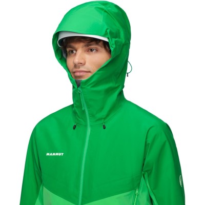 Jachetă MAMMUT Crater IV HS Hooded aurora-pinea L foto
