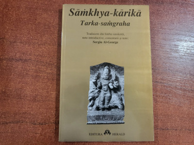 Tarka-samgraha- Samkhya-Karika foto