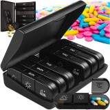 Organizator medicamente Ruhhy pentru 7 zile, 3 compartimente zilnice