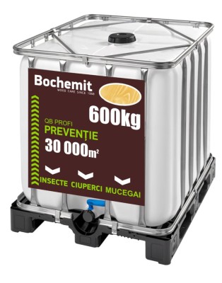 Solutie tratare preventiva lemn Bochemit QB Profi transparent 600kg foto