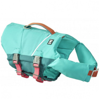 Vesta de &amp;icirc;not Hurtta Life Savior ECO cyan 15 - 20 kg foto