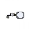 Buton Home iPhone 6S / 6S Plus Silver Compatibil, Fara Touch ID, Ansamblu Mufa