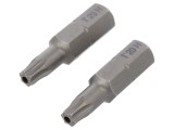 Capăt de şurubelniţă Torx T20H 25mm