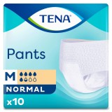 Scutece pentru adulti tip chilot Tena Pants Normal, M, 10 buc