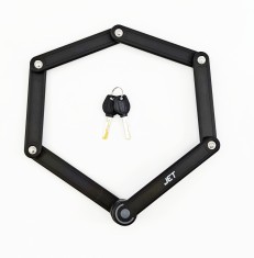 Antifurt cu cheie JET LOCK TY-3853, 840mm, foldabil, cu suport Cod:Z038