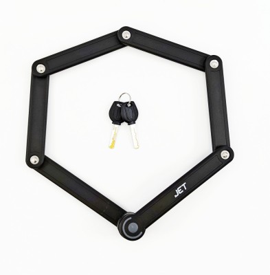 Antifurt cu cheie JET LOCK TY-3853, 840mm, foldabil, cu suport Cod:Z038 foto