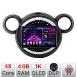 Navigatie Mini 2011-2015 cu sistem CIC 4+64 InCell Display 1K Android Waze USB Navigatie Internet Youtube Radio Kit-mini-02+EDT-E209-RK CarStore Techn