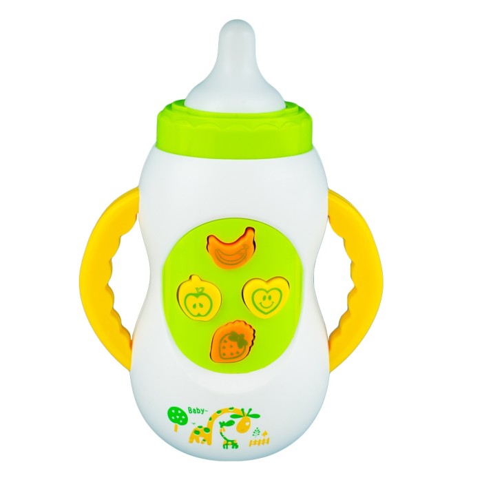Biberon cu baterii si lumini pentru bebelusi, 7Toys