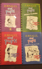 JURNALUL UNUI PUSTI - PATRU VOLUME - JEFF KINNEY foto