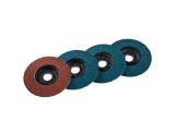 Set de 4 buc disc lamelar Parkside pentru slefuit 115mm, lemn, metal