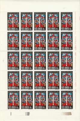 Romania 1993 - #1309 Sfintele Pasti - Coala Completa 1v MNH foto