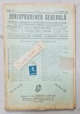 JURISPRUDENTA GENERALA , PUBLICATIUNE SAPTAMANALA DE JURISPRUDENTA REZUMATA ROMANA SI STREINA , NR. 9 , 1941