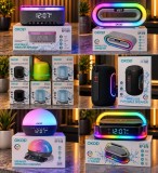 🔊 V&acirc;nd boxe portabile OKOP &ndash; LED RGB
