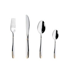 Set tacamuri 24 piese Bohmann Premium BPA24-GM, Otel inoxidabil foto