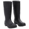VidaXL Cizme de ploaie, negru, PVC, mărime 42 137591