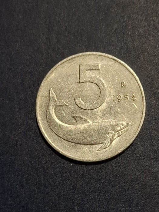 5 lire 1954