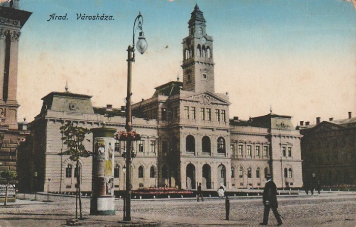 ROMANIA CARTE POSTALA - ARAD - PRIMARIA