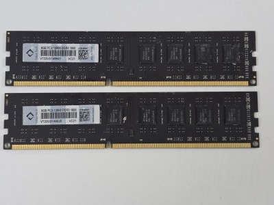 Kit memorie RAM dektop ValueTech 16GB (2X8GB) DDR3, Frecventa 1600Mhz, 1.5V, , Cl 11, Negru foto