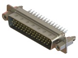 Conector D-Sub HD 44 pini, tată, drept