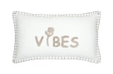 Perna Decorativa Ombrage 30x50cm, Culoare Alb, 55% Bumbac 45% Poliester