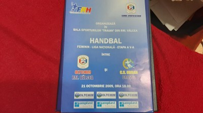 program Oltchim Rm. Valcea - CS Urban Brasov foto