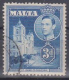 MALTA, 1943, stampilat (G1)