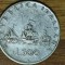 Italia -moneda colectie argint 11g- 500 lire 1958 corabiile lui Columb -superba!