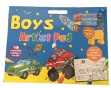 Cumpara ieftin Boys. Artist Pad. 40 reusable stickers inside/***