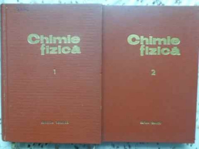 CHIMIE FIZICA VOL.1-2-I. CADARIU foto