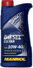 Ulei motor MANNOL Diesel Extra 10W40 1 L 23357 foto