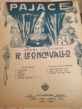 Partitura interbelica Opera R. Leoncavallo, Palace