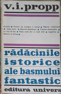 RADACINILE ISTORICE ALE BASMULUI FANTASTIC-V.I. PROPP-273952 foto