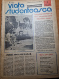 Viata studenteasca 29 ianuarie 1975-mihai eminescu,facultatea cluj napoca