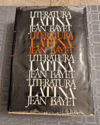 Literatura latina Jean Bayet foto