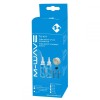 Kit Tubeless M-Wave Pegas, 2 Roti, Valva Aluminiu 47mm, Banda Janta 25mm, Solutie 2x125ml, Anti-Pana
