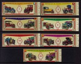 Cumpara ieftin ✅( S22 ) Guinea Ecuatoriala 1976 " Expozitia automobilelor de epoca " , serie NEDANTELATA , Mi. 877/883 , MNH
