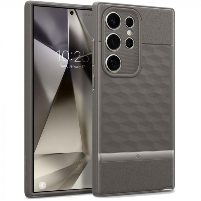 Husa Caseology Parallax pentru Samsung Galaxy S24 Ultra Gri