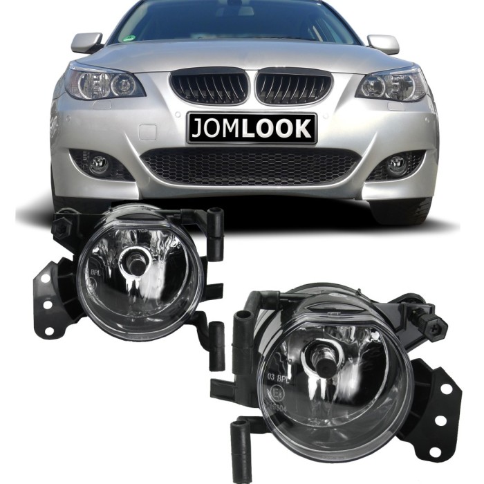 Proiectoare ceata bara M BMW E90 E91 E60 E61 E63 E64 clar NOU