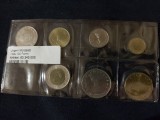 Seria completata monede - Hungary , 7 monede