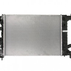 Radiator racire Chevrolet Aveo T300, 03.2011-2014, motor 1.2, 51/63 kw; 1.4, 74 kw, benzina, cutie manuala, cu/fara AC, 550x398x16 mm, Koyo, aluminiu
