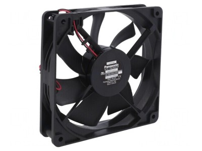Ventilator axial 12V 120x120mm 114m3/h 30dBA cu bilă foto