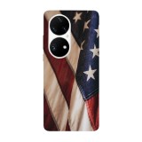Husa compatibila cu Huawei P50 Pro model Sua Flag, Silicon, TPU, Viceversa, Transparent, Carcasa