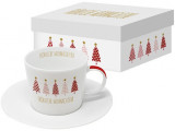 Set ceasca cu farfurioara - Trend Espresso Tree Parade - Xmas