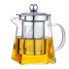 Ceainic sticla borosilicata Jovy CLARK 950ml cu infuzor metalic, rezistent termic, ceai vrac